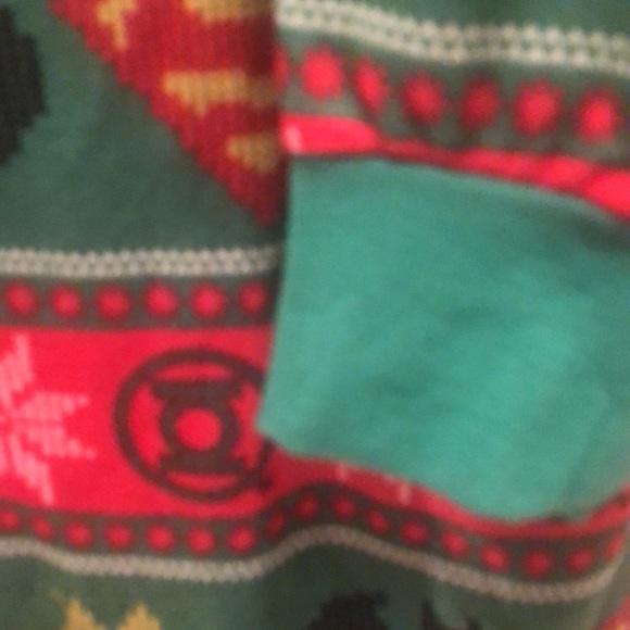 NWOT Justice League Superhero Christmas onesie - Picture 4 of 6